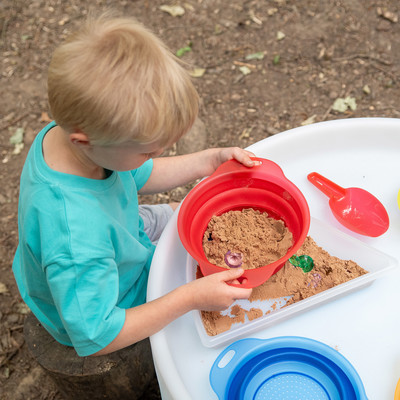 Translucent Color Sieves – Messy & Water Play Tools - Image 3