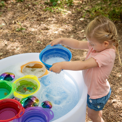 Translucent Color Sieves – Messy & Water Play Tools - Image 2